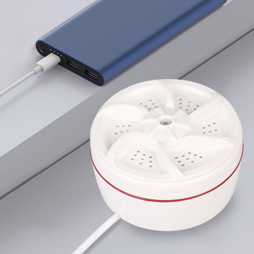 Portable Washing Machine, Mini Ultrasonic Washing Machine 3 in 1 Dishwasher