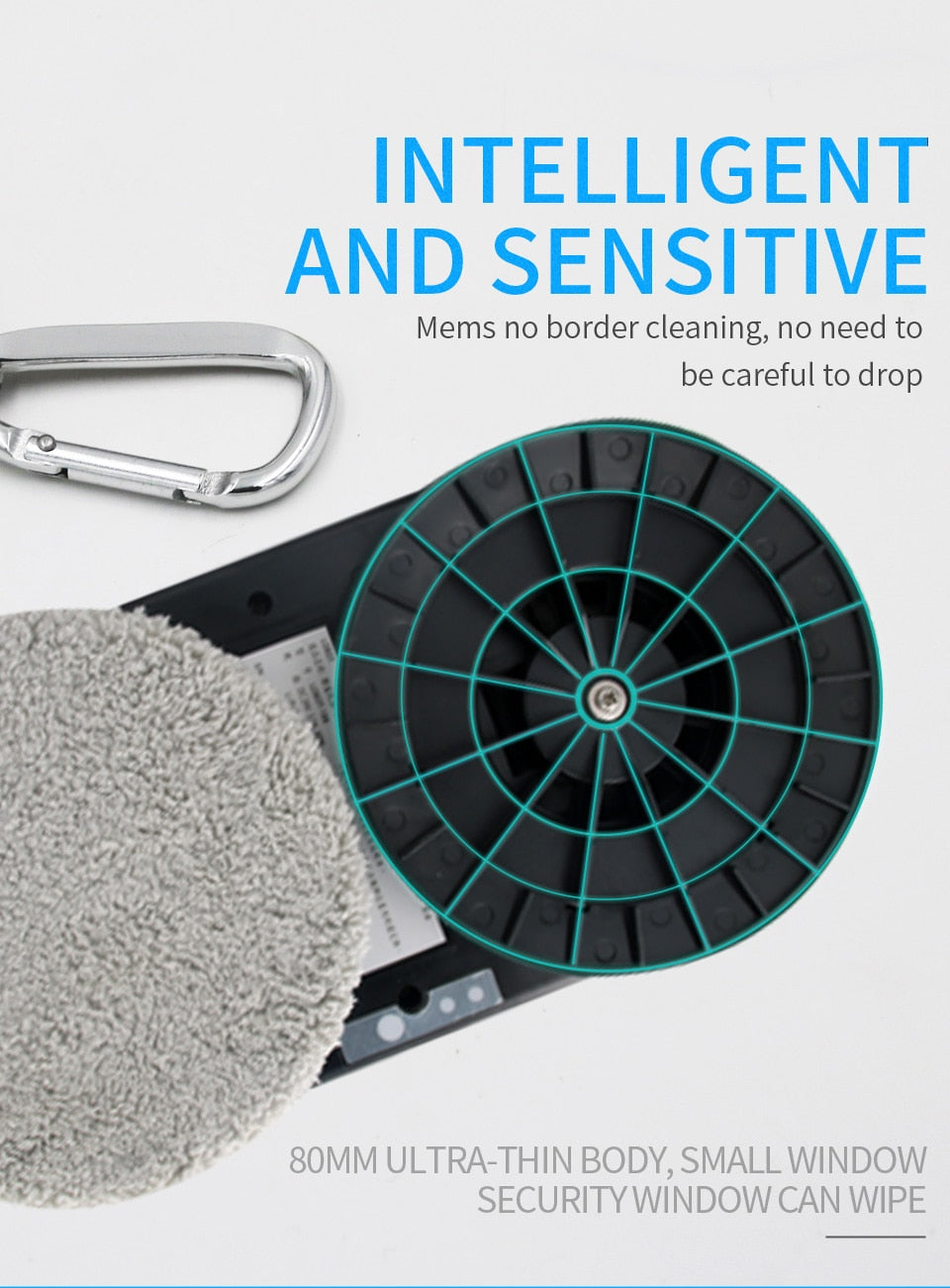 Window Vacuum Cleaning Robot with Remote Control