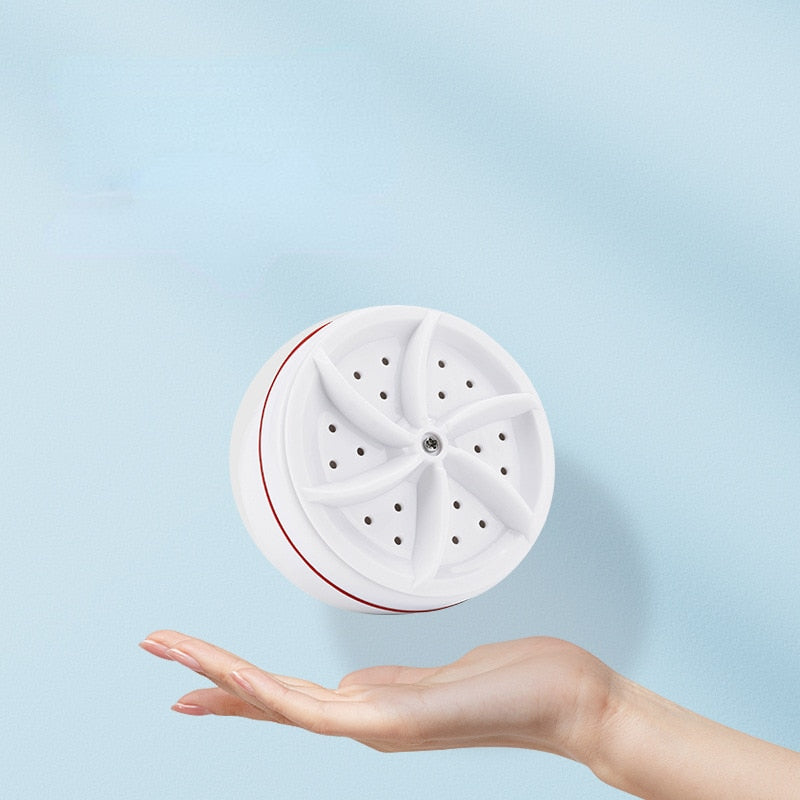 Portable Washing Machine, Mini Ultrasonic Washing Machine 3 in 1 Dishwasher