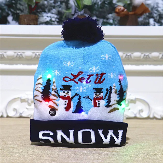 Christmas LED Knit Hat