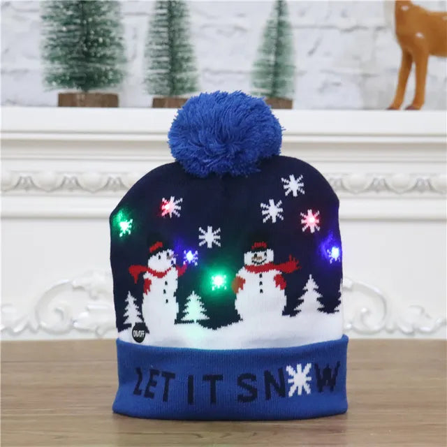 Christmas LED Knit Hat