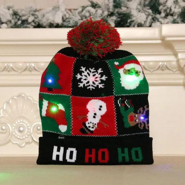 Christmas LED Knit Hat