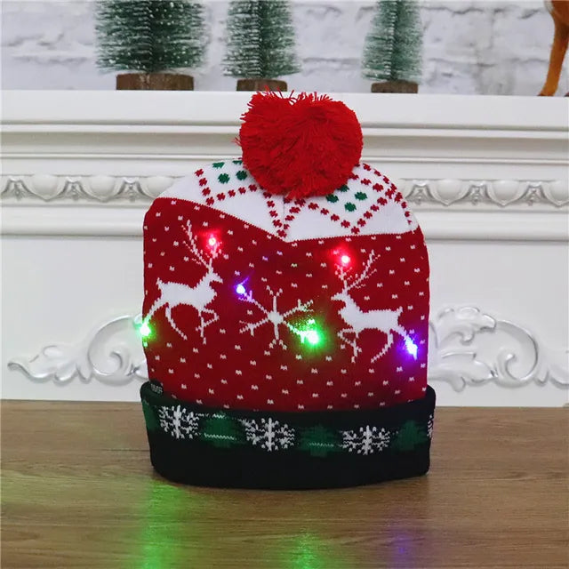 Christmas LED Knit Hat