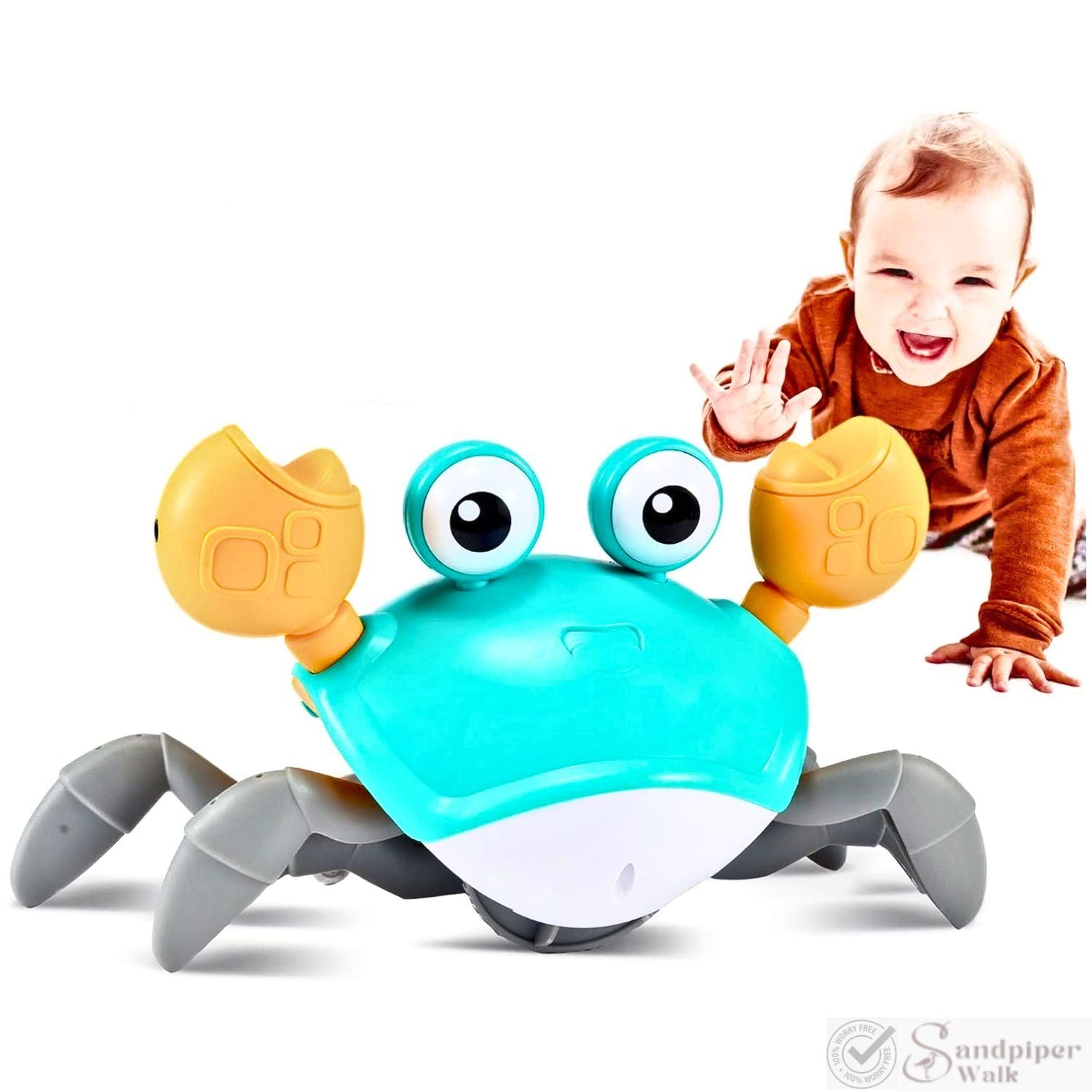 Crawling Crab™ Toy – Sandpiper Walk