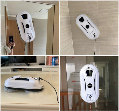 Window Vacuum Cleaning Robot with Remote Control